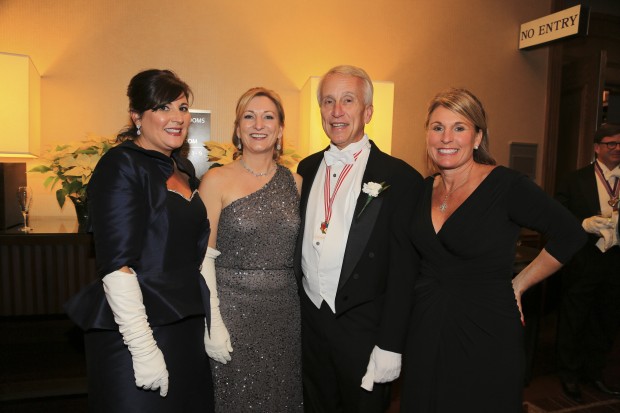 Laura McBride, Beth Lenke, Mayor Keith Krieg, Suzie Spence